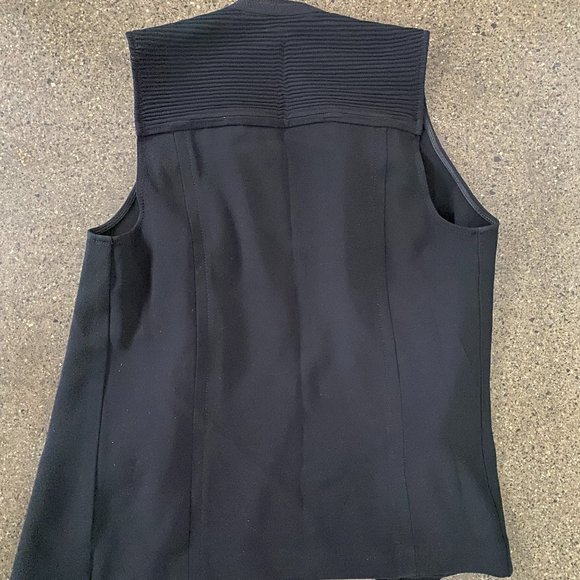 Artizia Babaton Redford Moto Vest (Black, 0) - Picture 3 of 6